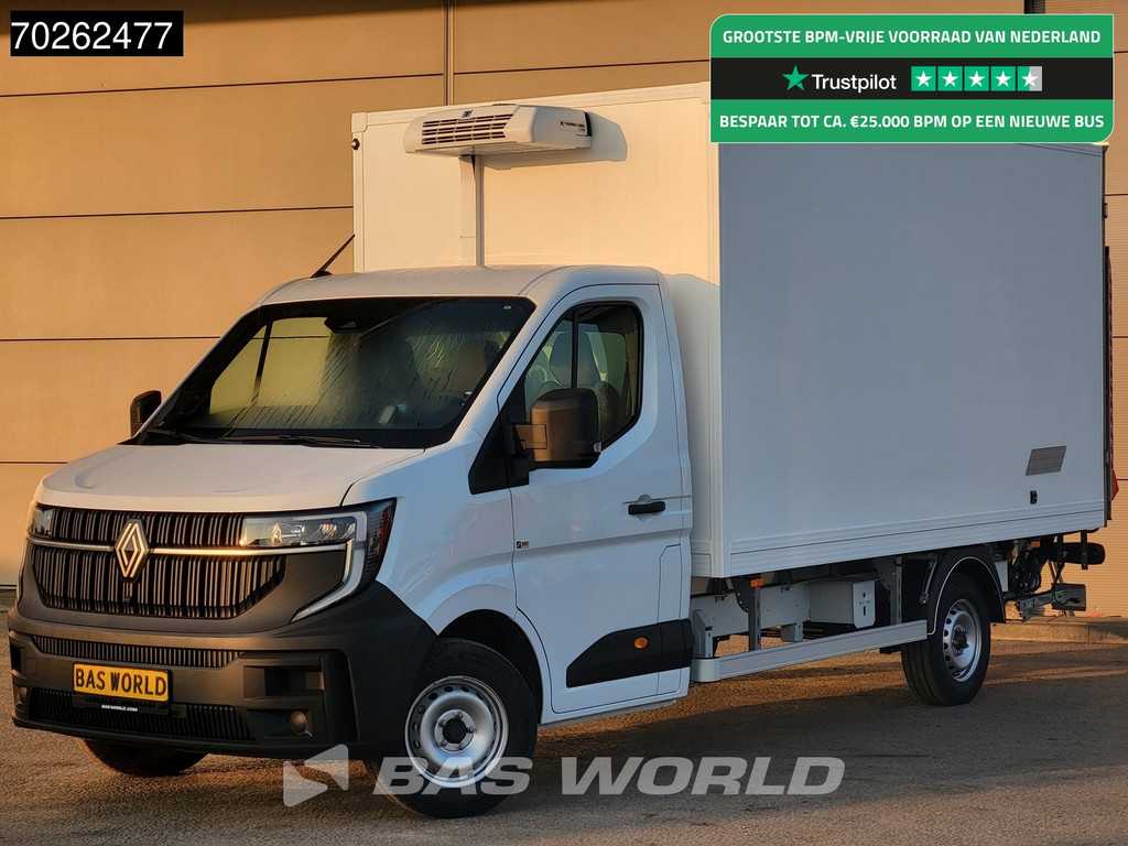 Renault Master 170PK Bakwagen Gekoeld Thermo King C-250 LED Airco Cruise Kühler Kühlkoffer Kühlwagen Koel Koeler 17m3 Airco Cruise control