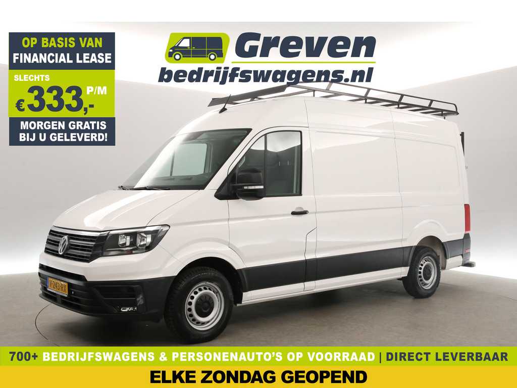 Volkswagen Crafter 35 2.0 TDI L3H3 140PK | 3000KG Trekgew. Airco Cruise Carplay Navigatie PDC Imperiaal Elektrpakket