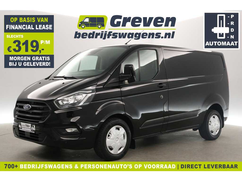Ford Transit Custom 280 2.0 TDCI L1H1 Automaat Airco Cruise Parkeersensoren 3 Persoons Elektrpakket