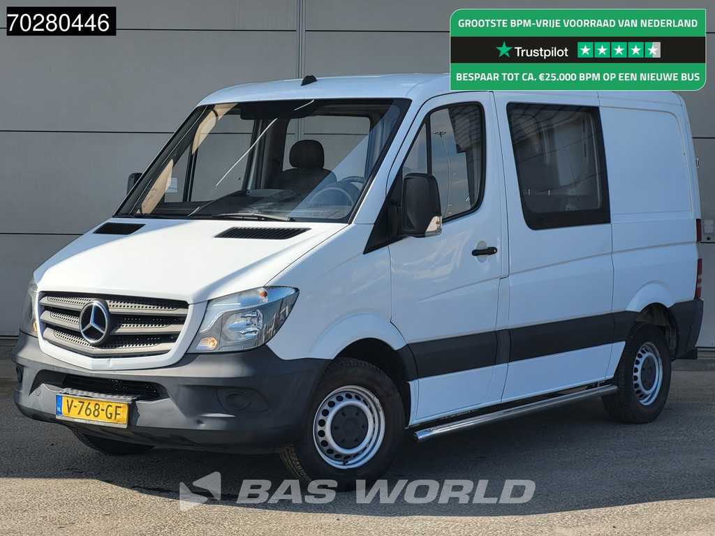 Mercedes Sprinter 211 CDI Automaat Dubbel Cabine Trekhaak Navi Airco Euro6 DC Doka Mixto 5m3 Airco Dubbel cabine Trekhaak