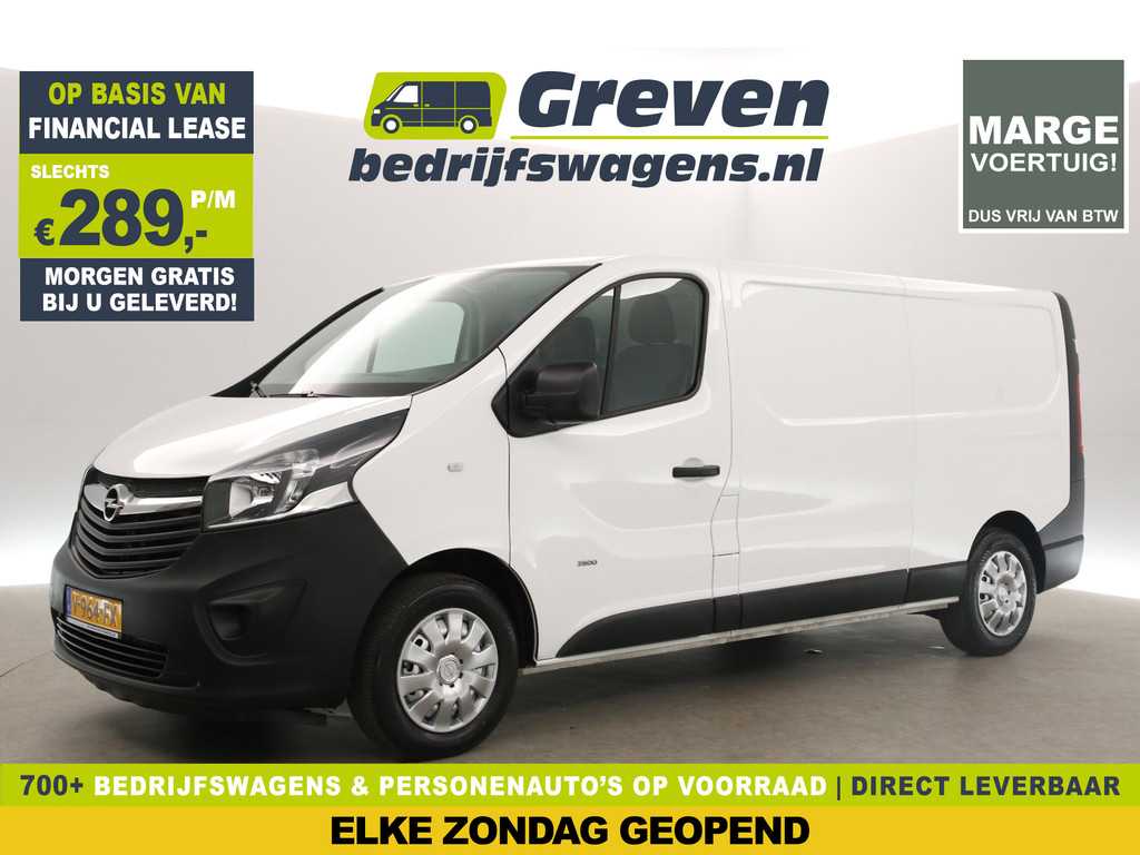 Opel Vivaro 1.6 CDTI L2H1 | MARGE! | Airco Cruise 3 Persoons Elektrpakket Trekhaak
