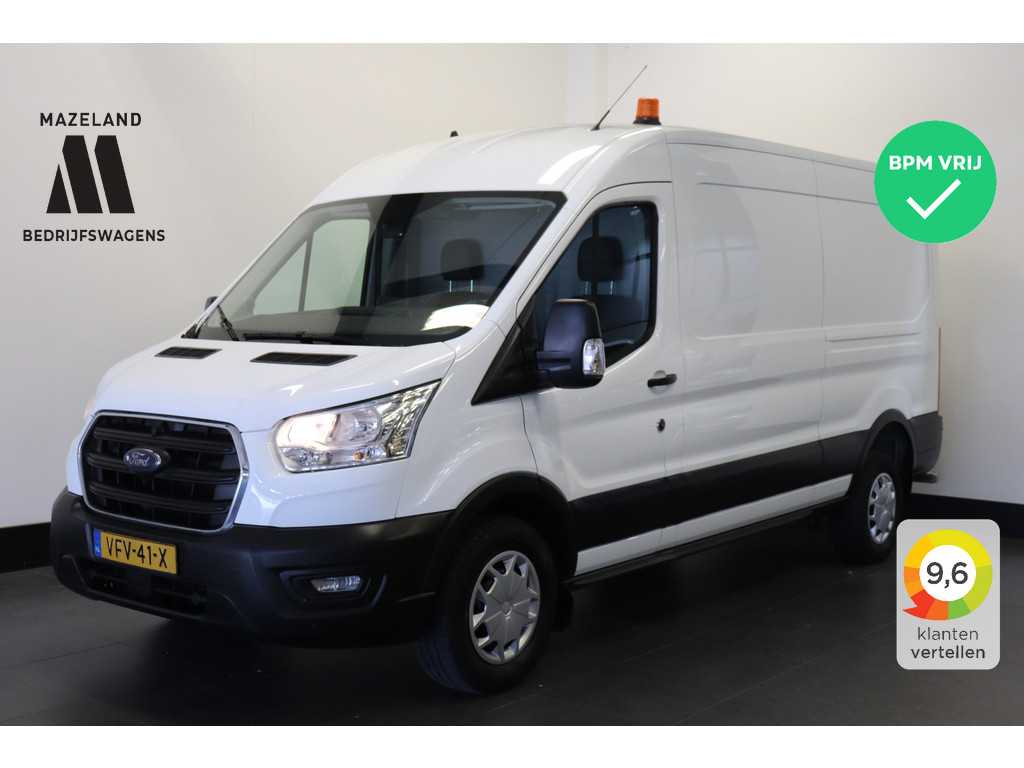 Ford Transit 2.0 TDCI 130PK L3H2 - EURO 6 - Airco - Navi - Cruise - € 14.900,- Excl.
