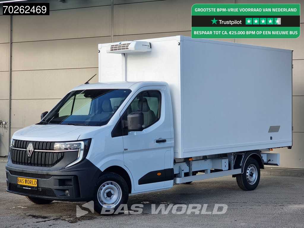 Renault Master 170PK Laadklep Koelwagen 2025model BPM vrij! Thermo King C-250 LED Airco Cruise Carplay Koeler Koel Kühlwagen Kühlkoffer 17m3 Airco Cruise control