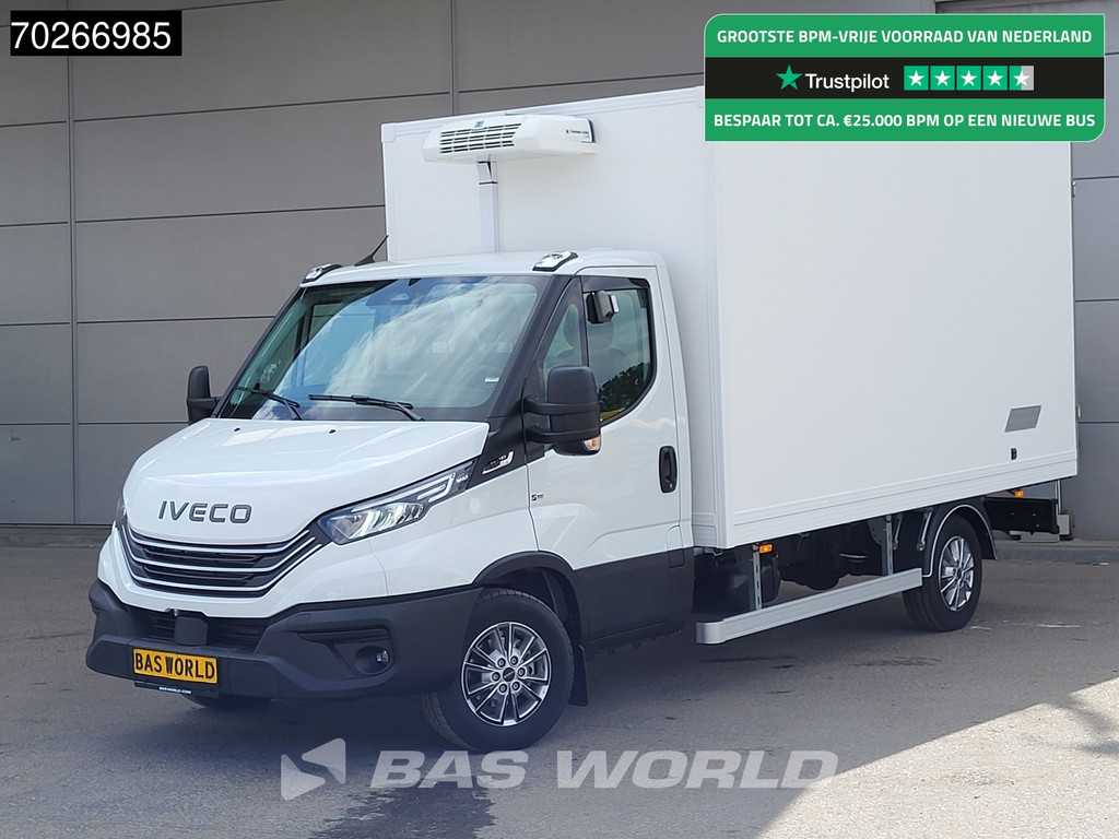 Iveco Daily 35S18 3.0L Koelwagen Achterdeuren Thermoking C-250 LED ACC Navi Airco Koel Koeler Kühl Kühler Kühlkoffer 17m3 Airco