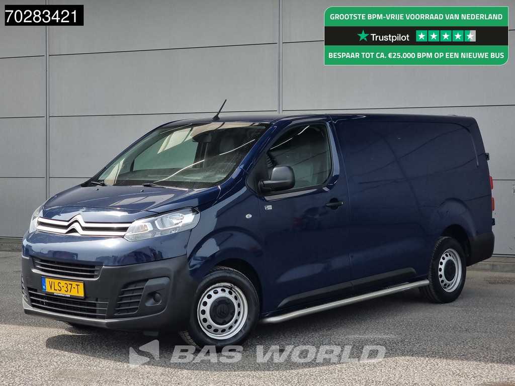 Citroën Jumpy 122PK Automaat L3H1 Airco Cruise Parkeersensoren Euro6 L3 6m3 Airco Cruise control