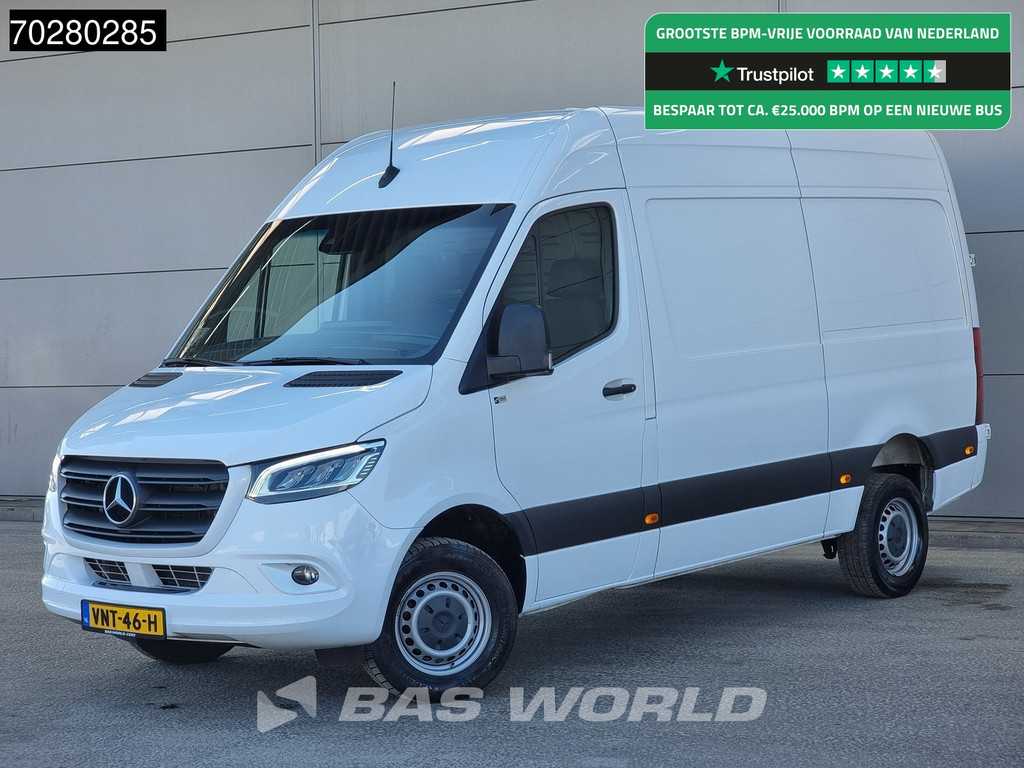 Mercedes Sprinter 315 CDI Automaat L2H2 LED Trekhaak Navi Airco Cruise Camera MBUX L2 10m3 Airco Trekhaak Cruise control