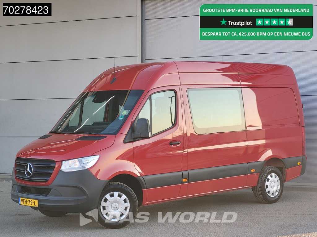Mercedes Sprinter 316 CDI Automaat Dubbel Cabine 3,5t Trekhaak Navi Camera Airco Cruise DC Doka Mixto 10m3 Airco Dubbel cabine Trekhaak Cruise control