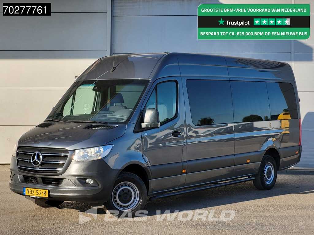Mercedes Sprinter 319 CDI 3.0L V6 Dubbel Cabine Automaat L3H2 Trekhaak Navi Airco Cruise Camera Parkeersensoren MBUX DC Doka Mixto 14m3 Airco Dubbel cabine Trekhaak Cruise control
