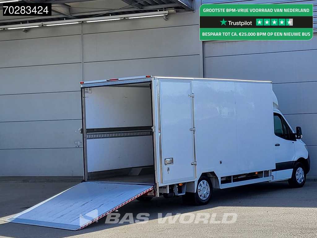 Mercedes Sprinter 316 CDI Uniek! Bloemen Opbouw Valklep Luchtvering Standkachel Bakwagen Zijdeur Navi Airco Cruise Camera Meubelbak Koffer 18m3 Airco Cruise control