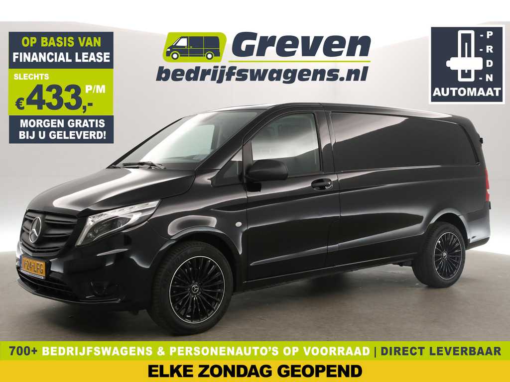 Mercedes-Benz Vito 114 CDI Lang Automaat Airco Cruise Camera Carplay Navigatie 3 Persoons LED 18''LMV Stoelverwarming