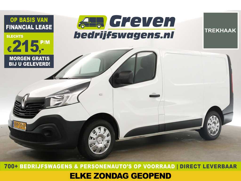 Renault Trafic 1.6 dCi T29 L1H1 Airco Cruise Trekhaak Navigatie Parkeersensoren Elektrpakket