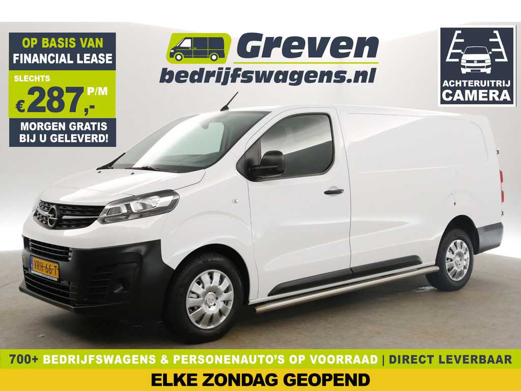 Opel Vivaro 1.5 CDTI L3H1 Airco Cruise Carplay Camera 3 Persoons Parkeersensoren Elektrpakket