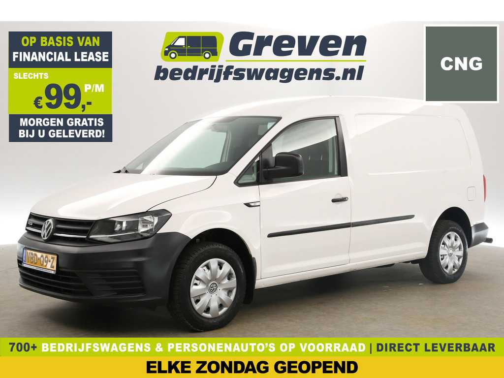 Volkswagen Caddy Maxi 1.4 TGI L2H1 | CNG | 110PK Cruisecontrol Parkeersensoren Elektrpakket
