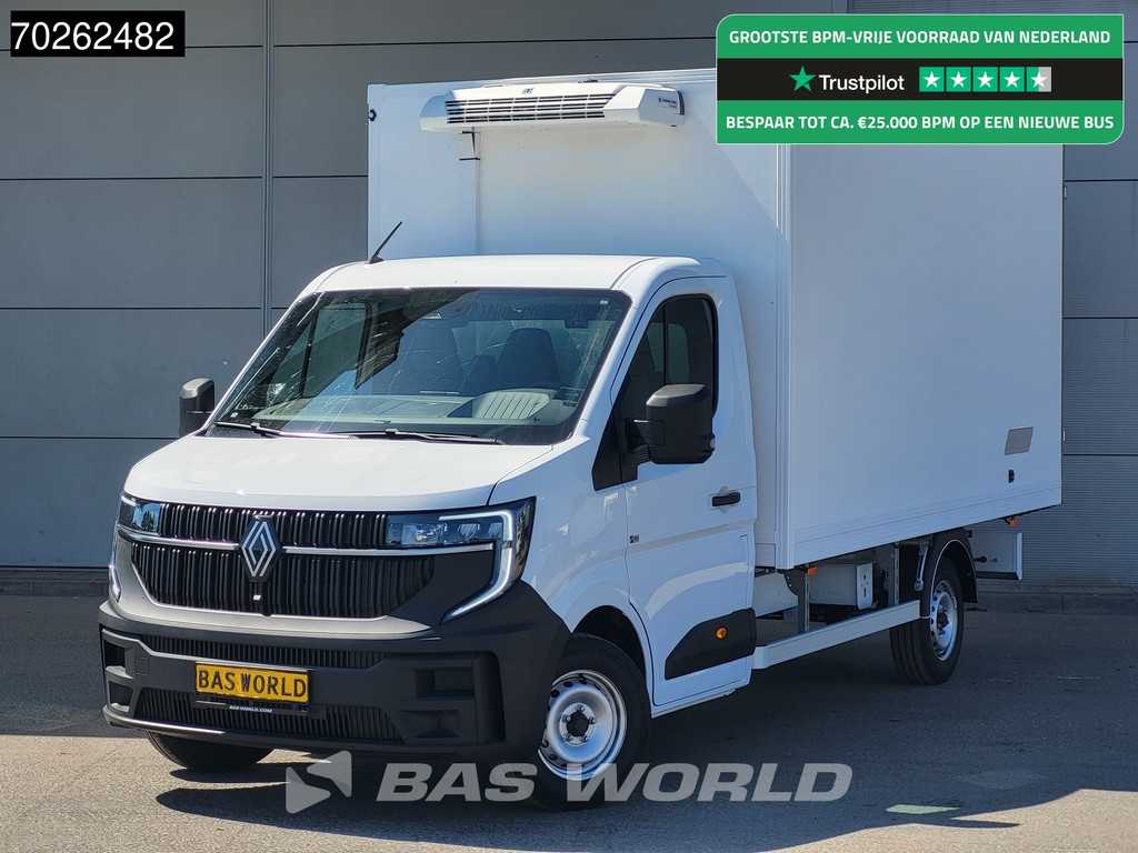 Renault Master 170PK -15 Vries Koelwagen 2025model Achterdeuren Thermo King V200 MAX 220V stekker LED Koel Koeler Vries Kühlwagen Kühlkoffer Frigo 18m3 Airco Cruise control