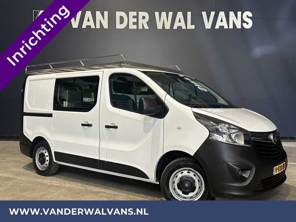 Opel Vivaro 1.6 CDTI 126pk L1H1 inrichting Euro6 Airco | Imperiaal | Camera | Navigatie | Trekhaak | Cruisecontrol LED, Parkeersensoren, Trap
