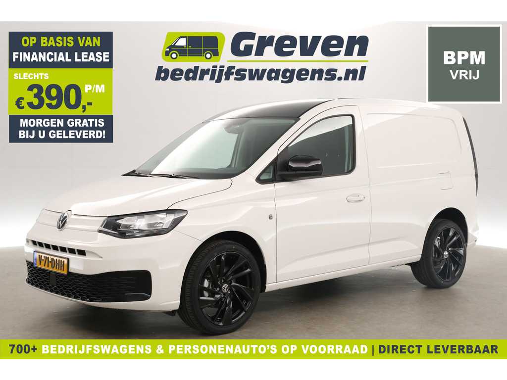 Volkswagen Caddy 2.0 TDI L1H1 | BPM VRIJ | Airco Cruise Carplay Parkeersensoren 19''LMV Schuifdeur