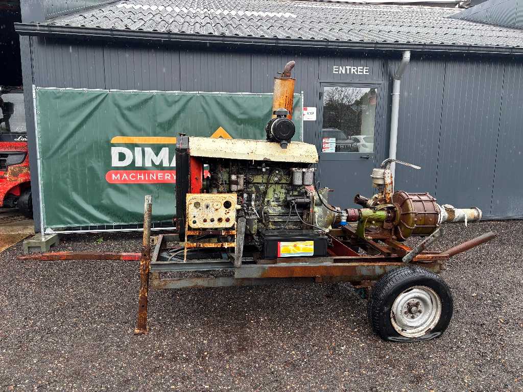 Perkins 6 cilinder manual Perkins engine Rovati waterpomp