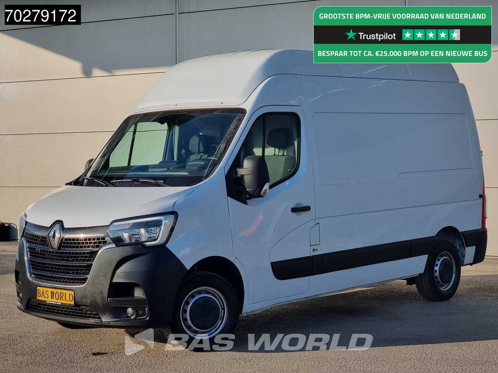 Renault Master 135PK L2H3 Airco Cruise Parkeersensoren Hoog dak L2H2 11m3 Airco Cruise control