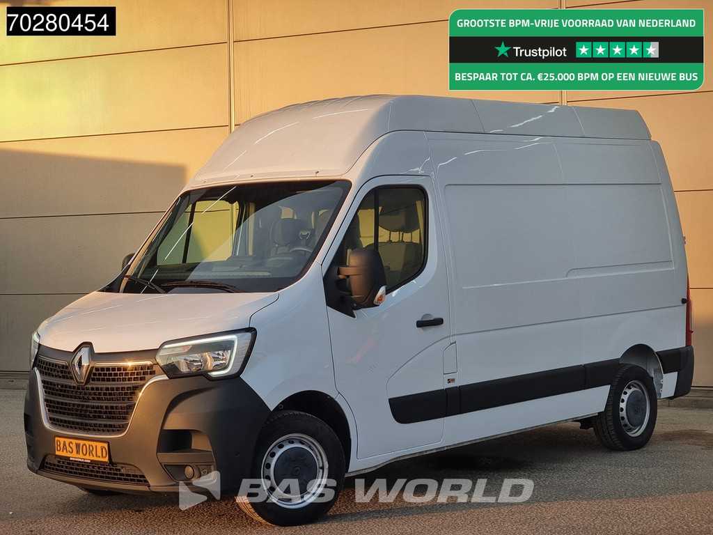 Renault Master 135PK L2H3 Airco Cruise Parkeersensoren Hoog dak L2H2 11m3 Airco Cruise control