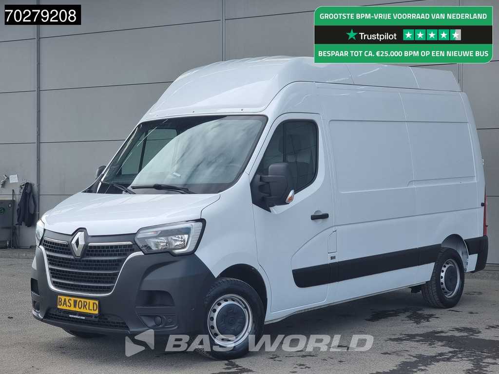 Renault Master 135PK L2H3 Airco Cruise Parkeersensoren Hoog dak L2H2 11m3 Airco Cruise control