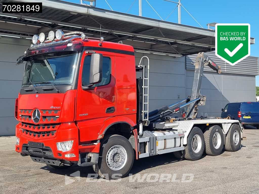Mercedes Arocs 3258 8X4 24t Hiab XR24SL5924 Retarder Big-Axle Lift-Lenkachse Euro 6