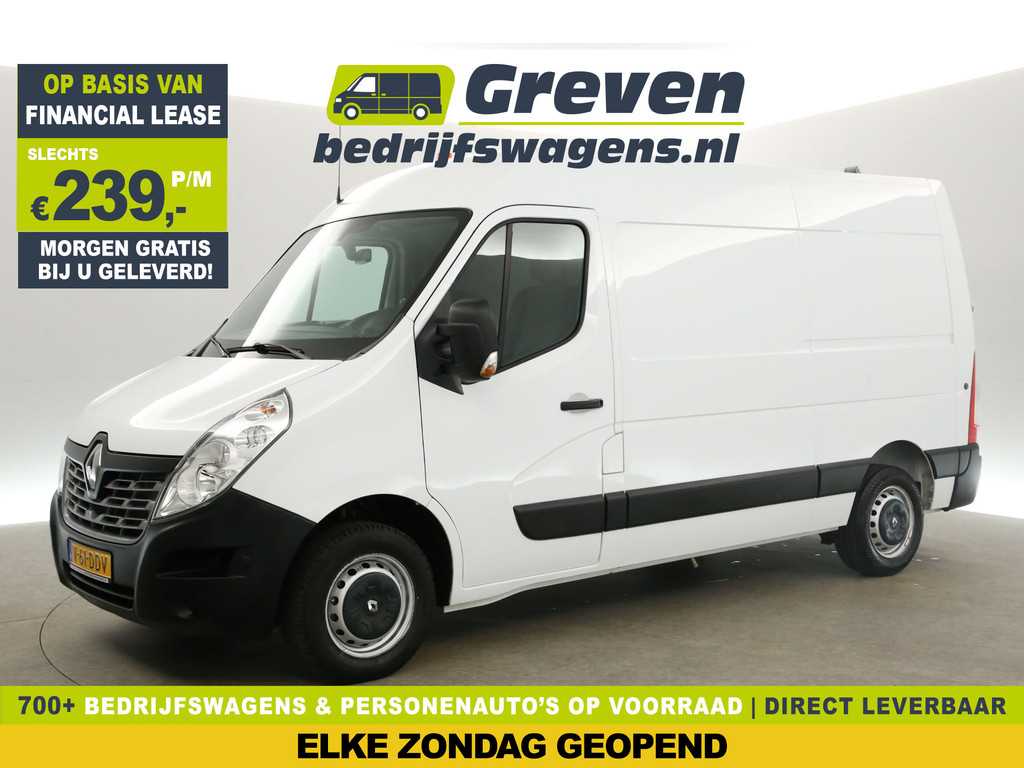 Renault Master T33 2.3 dCi L2H2 146PK Airco Camera Cruise Trekhaak Parkeersensoren Elektrpakket