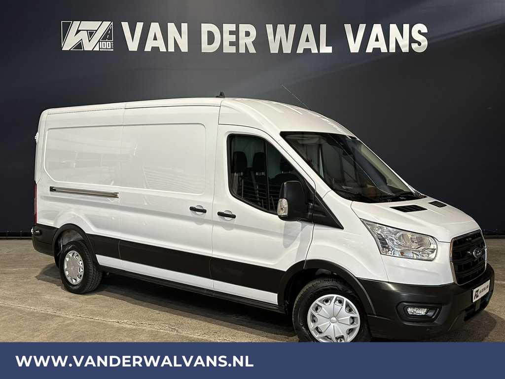 Ford Transit 2.0 TDCI 131pk L3H2 Euro6 Airco | Apple Carplay | Camera | Navigatie | Stoelverwarming| Cruisecontrol Parkeersensoren, Android Auto, Verwarmde voorruit, Bijrijdersbank