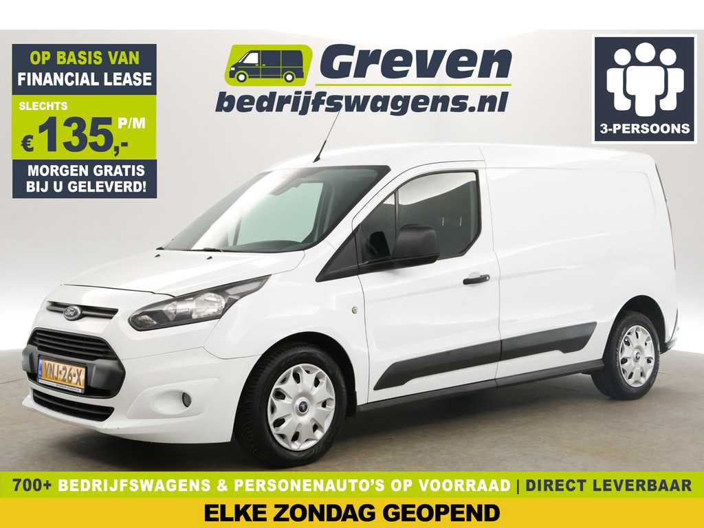 Ford Transit Connect 1.6 TDCI L2H1 Airco Cruise 3 Persoons Stoelverw. Elektrpakket Schuifdeur