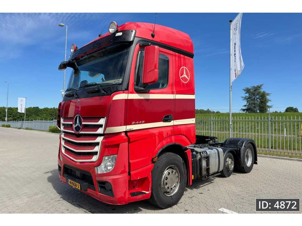 Mercedes-Benz Actros 2442 GigaSpace, Euro 6, / 6x2 / Standklima / TUV 8-6-2026