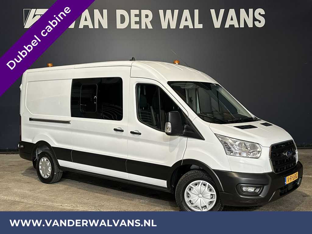 Ford Transit 2.0 TDCI 170pk 3500kg Trekhaak L3H2 Dubbele Cabine Euro6 Airco | 6-Zits | Camera | Cruisecontrol Parkeersensoren