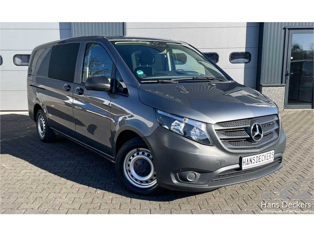 Mercedes-Benz Vito L2 DC Automaat 114 3050GVW Airco Trekhaak 5 Zitplaatsen Dubbel Cabine