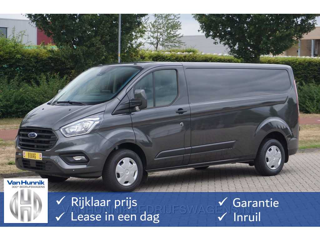 Ford Transit Custom 300L 130PK Trend Airco, Cruise, Navi, Trekhaak!! NR. 134