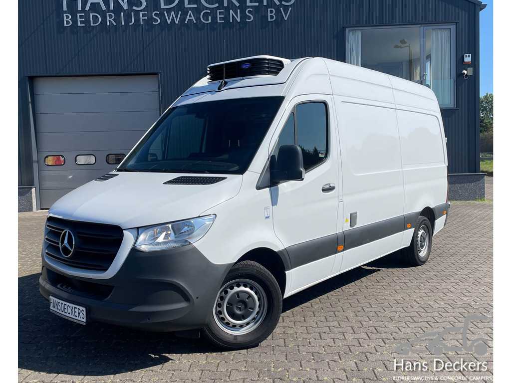 Mercedes-Benz Sprinter 317 L2 H2 Koelwagen Carrier Xarios MBUX Dag&Nacht Carrier Transicold BPM Vrij 