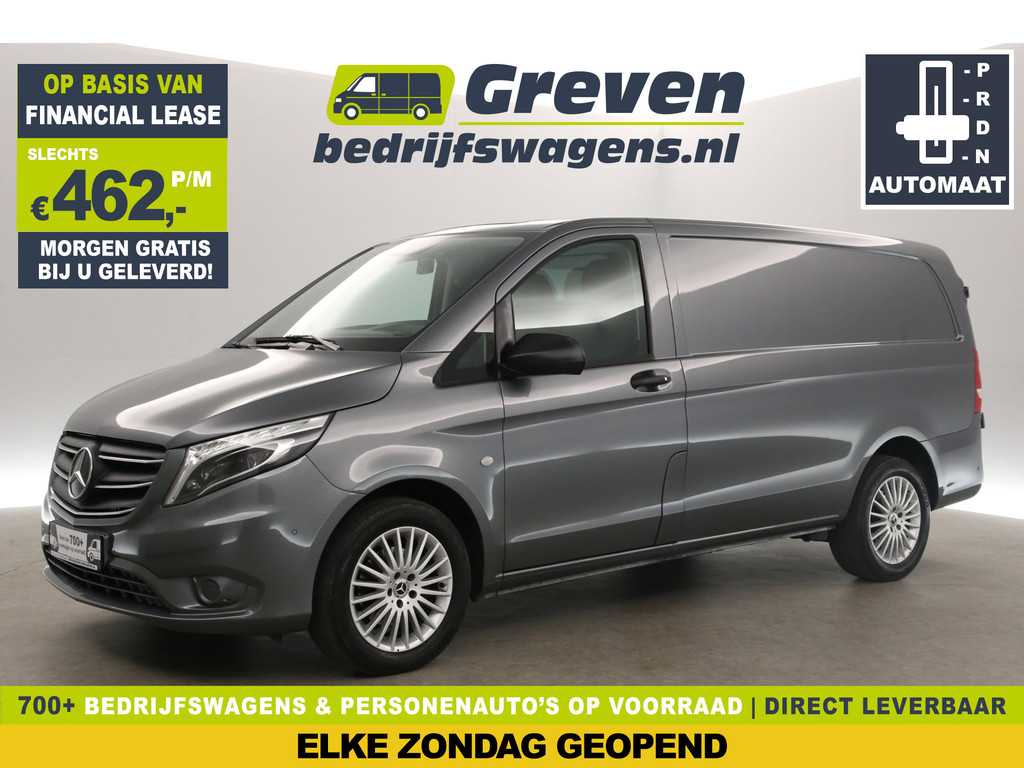 Mercedes-Benz Vito 114 CDI Lang Automaat Airco Camera Cruise Carplay PDC LED Navi 3 Persoons 17''LMV