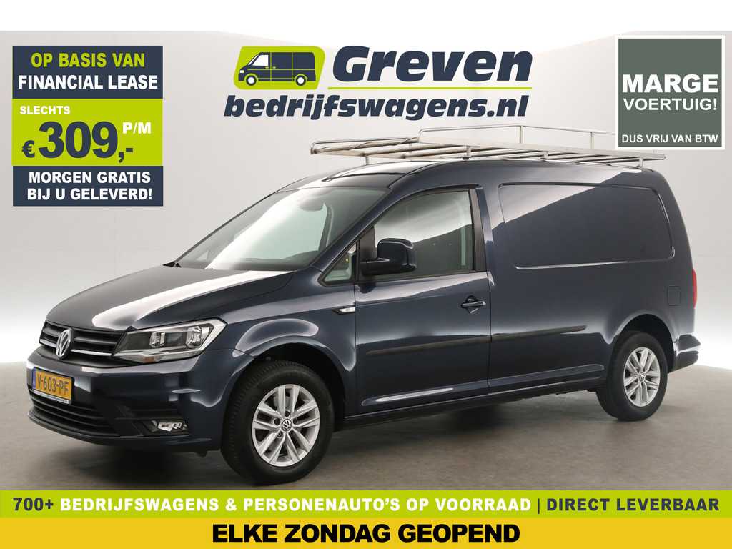 Volkswagen Caddy Maxi 2.0 TDI L2H1 | MARGE! | Airco Cruise Carplay Navigatie PDC Imperiaal Elektrpakket