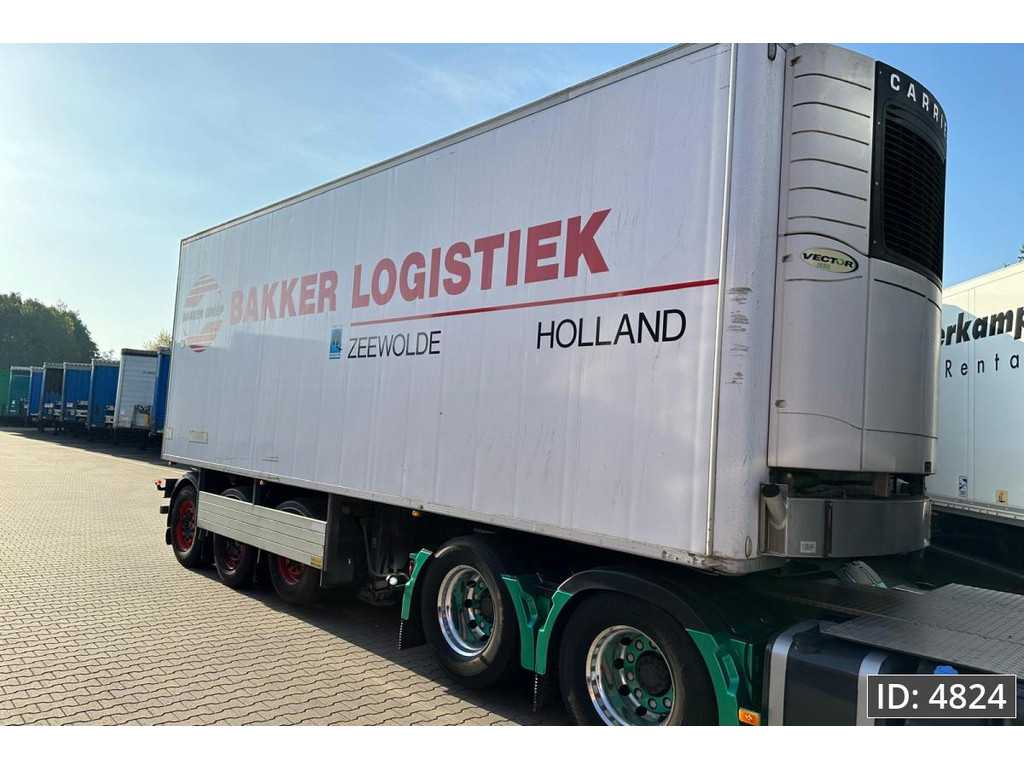 Draco TSN 339 / 3 Axle LZV / Lift axle / Chereau box / Doorlader