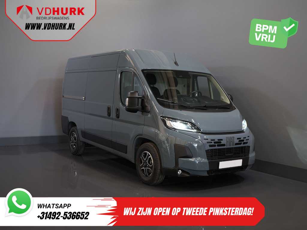 Fiat Ducato 2.2 MJ 140 pk Aut. ZF L2H2 BPM VRIJ! LED/ Carplay/ LMV/ Climate/ Navi/ Camera/ Cruise