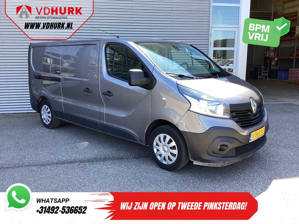 Renault Trafic 1.6 dCi 125pk L2 BPM VRIJ! Navi/ PDC/ Cruise/ Airco