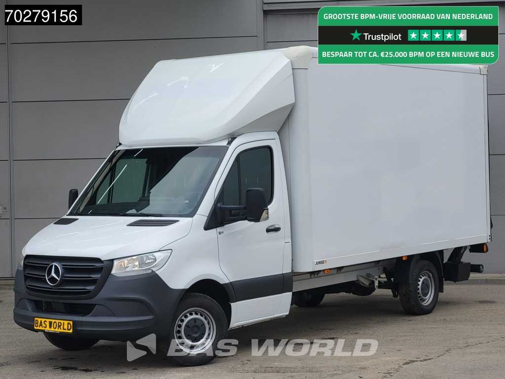 Mercedes Sprinter 317 CDI Bakwagen Automaat Laadklep Camera Meubelbak Koffer LBW 21m3 Airco