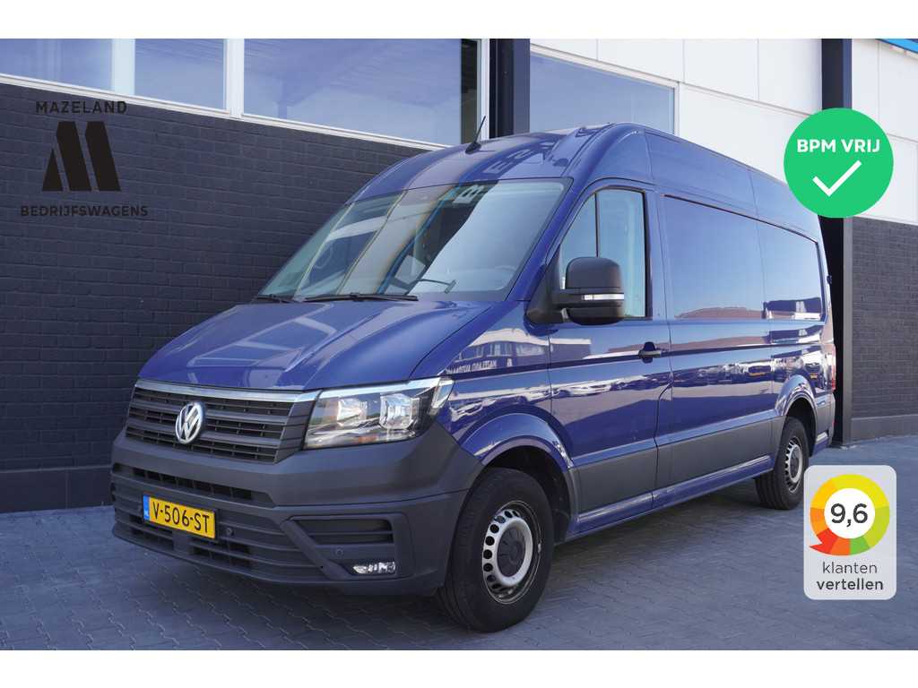 Volkswagen Crafter 2.0 TDI 140PK L3H3 Automaat EURO 6 - Airco - Navi - Cruise - € 16.950,- Excl.