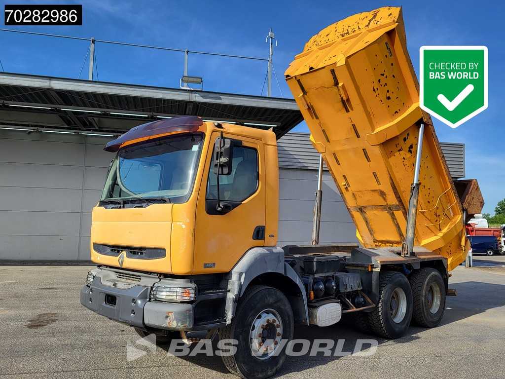 Renault Kerax 420 6X4 Retarder Kipper Hydrauliek Big axle Euro 3