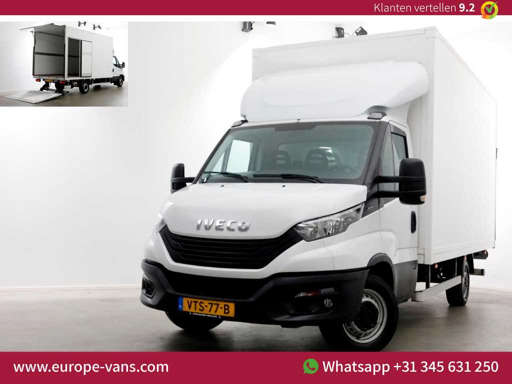 Iveco Daily 35S18 3.0 180pk Bakwagen met laadklep 1008kg laadverm. 09-2022