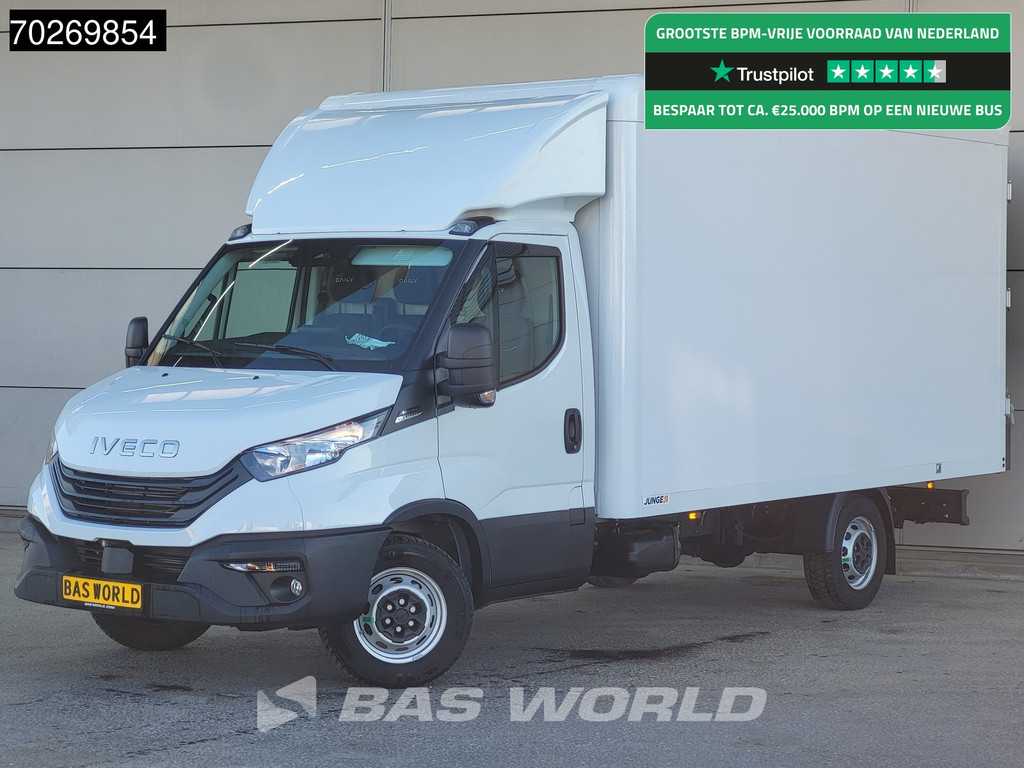 Iveco Daily 35S16 Automaat Bakwagen Achterdeuren Navi Camera ACC Airco Koffer Meubelbak Airco Cruise control