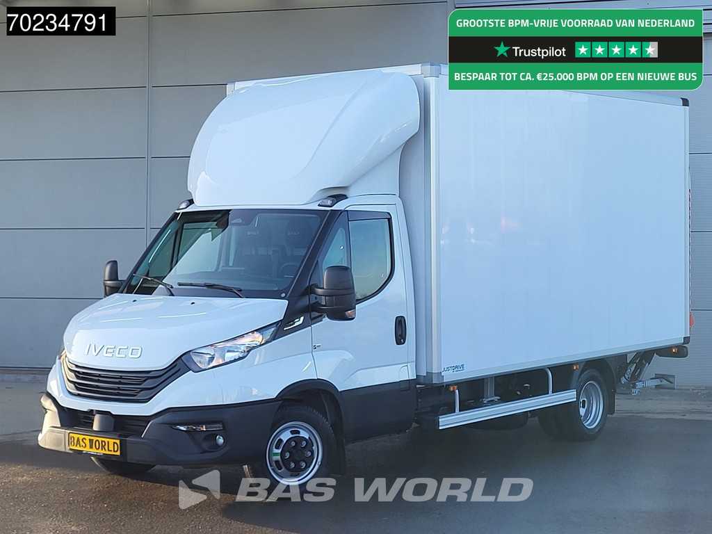 Iveco Daily 35C18 3.0L 2025model Automaat Laadklep ACC Navi Airco Zijdeur Bakwagen Meubelbak Koffer Airco