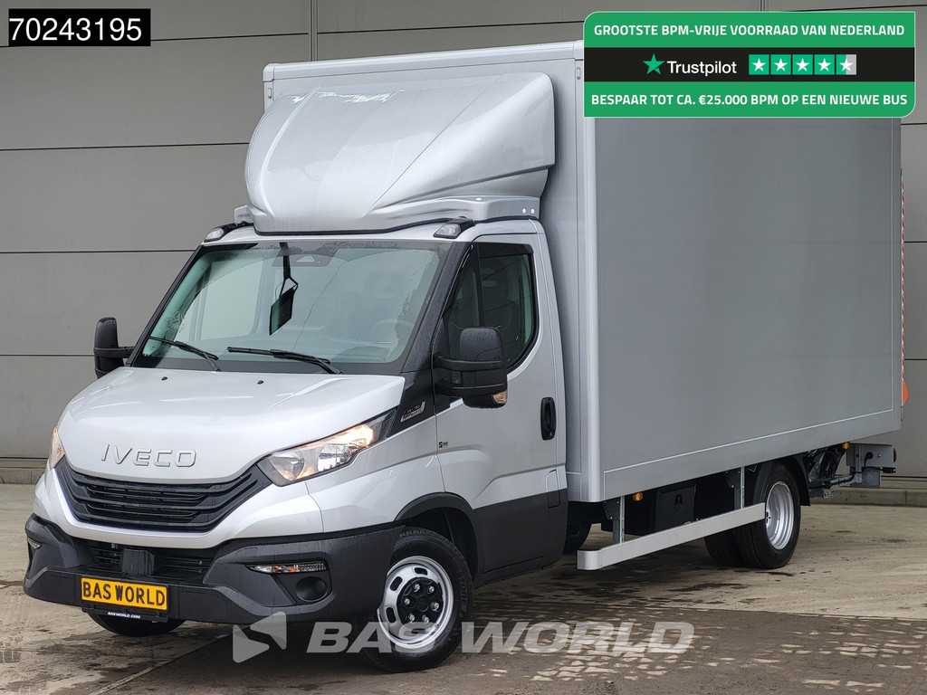 Iveco Daily 35C18 2025 MODEL Automaat 1000kg Laadklep ACC Navi Airco Zijdeur Bakwagen Meubelbak Koffer 21m3 Airco