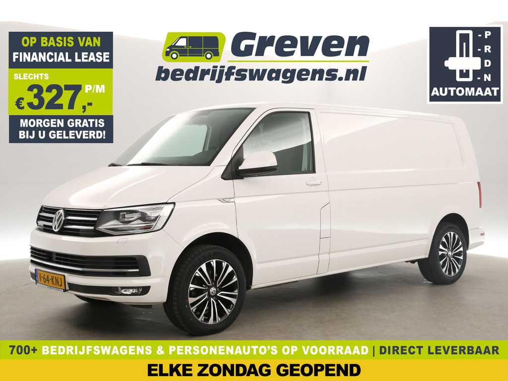 Volkswagen Transporter 2.0 TDI L2H1 150PK DSG Automaat LED Airco Camera Cruise 18"LMV Trekhaak 3 Persoons PDC