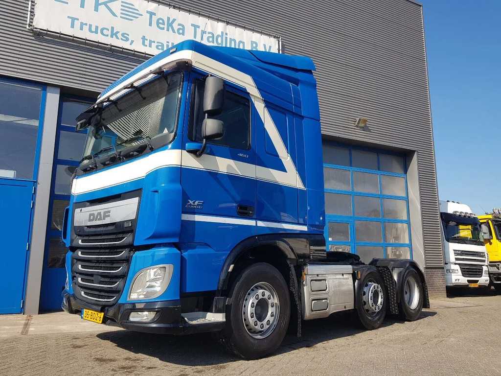 DAF XF 460 FTG 6x2 little engine problem LZV geschikt truck tractor