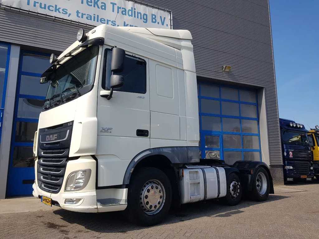 DAF XF 460 FTP 6x2 Hydraulic Night Airco truck tractor
