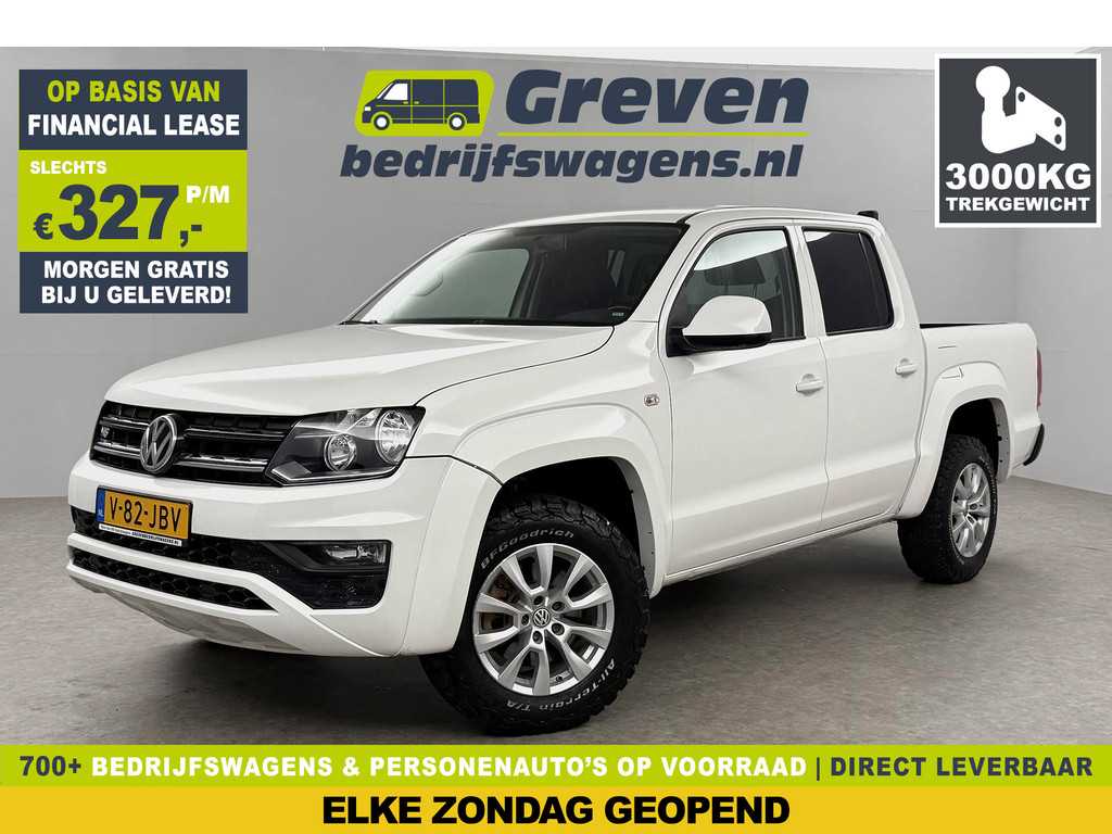 Volkswagen Amarok 3.0 V6 TDI 204PK 3000Kg Trekgew. Airco Cruise Carplay Laadbak 17''LMV Elektrpakket