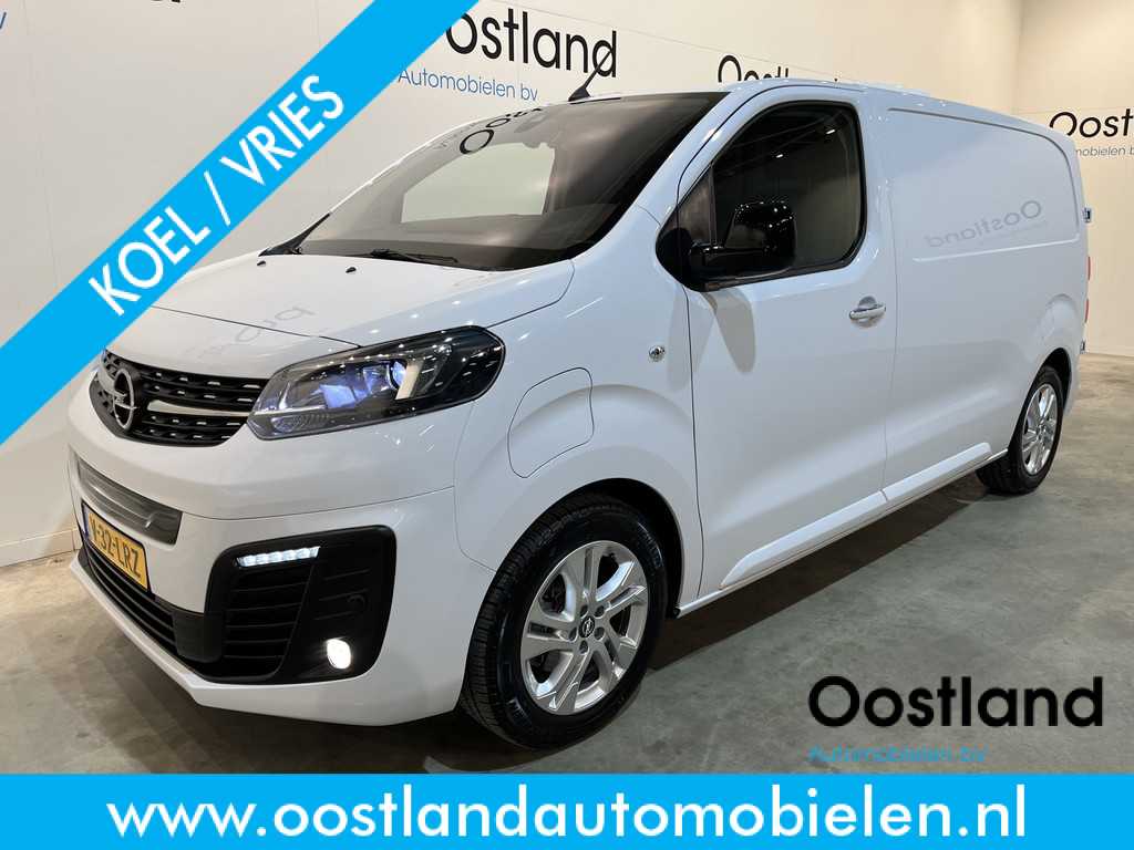 Opel Vivaro Electric L2 75 kWh Koelauto / Carrier Koeling / 100% Elektrisch / Airco / Cruise Control / Camera / CarPlay / 3-Zits / 2.850 KM !!